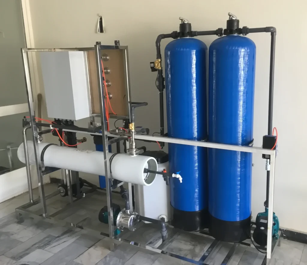 آب شیرین‌کن (RO) پایلوت شیر دانشکده کشاورزی دانشگاه تبریز